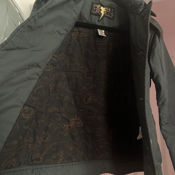 Diesel Military Style Fall Jacket - Picture 3 of 3